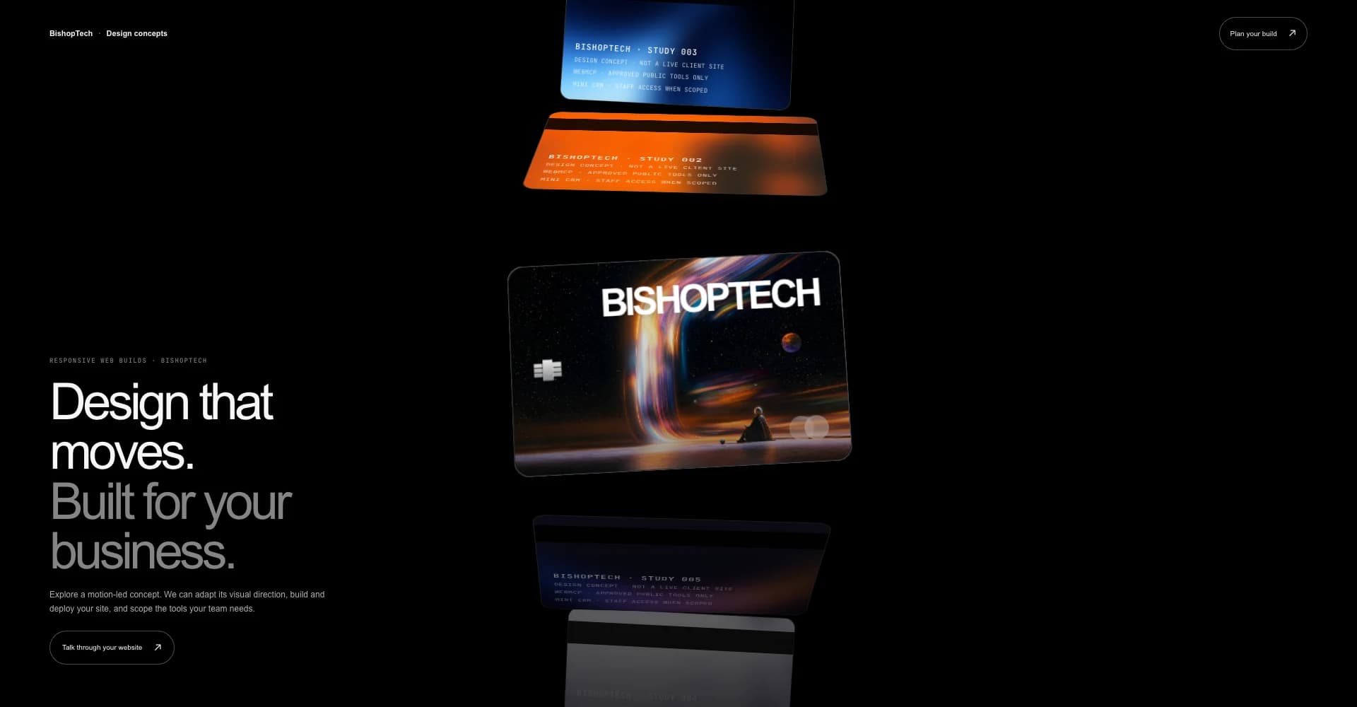 Nova Cards landing page preview